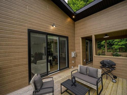 Terrasse - 2 Ch. Des Corneilles, Mont-Blanc, QC - Outdoor With Deck Patio Veranda With Exterior