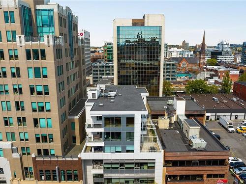 504-732 Broughton St, Victoria, BC - Outdoor With Balcony With Facade