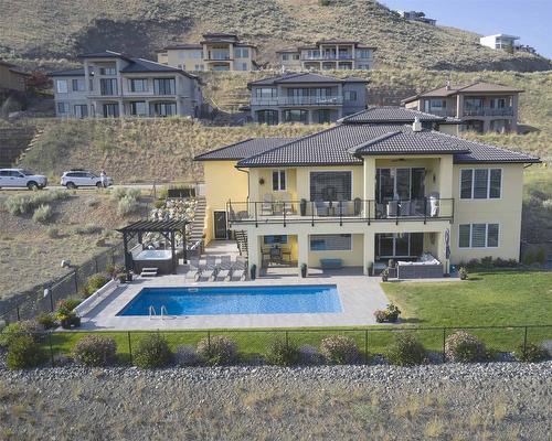 304 Silversage Bluff Lane, Vernon, BC - Outdoor With In Ground Pool