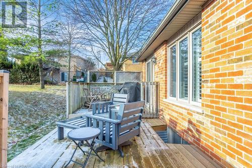 Deck featuring grilling area - 529 Nova Scotia Court Unit# 18, Woodstock, ON - Outdoor With Deck Patio Veranda With Exterior