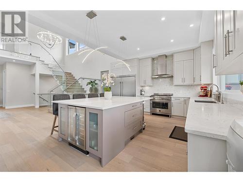 1287 Jack Smith Road, Kelowna, BC - Indoor Photo Showing Kitchen With Upgraded Kitchen