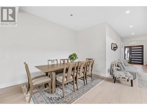 1287 Jack Smith Road, Kelowna, BC - Indoor Photo Showing Dining Room