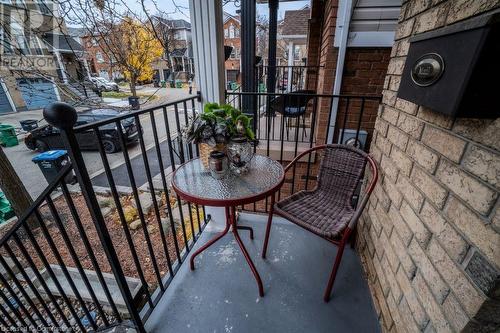 View of balcony - 1480 Britannia Road W Unit# 143, Mississauga, ON - Outdoor With Deck Patio Veranda With Exterior