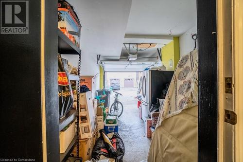 Garage with a garage door opener - 1480 Britannia Road W Unit# 143, Mississauga, ON - Indoor