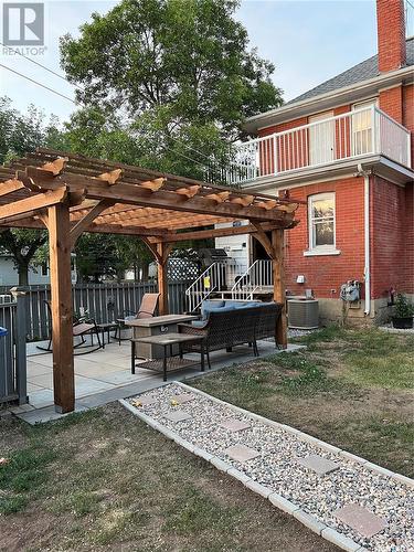 402 Pangman Street, Outlook, SK - Outdoor With Deck Patio Veranda