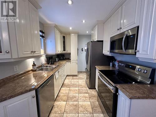 48 Atlantic Avenue, Corner Brook, NL - Indoor Photo Showing Kitchen With Double Sink