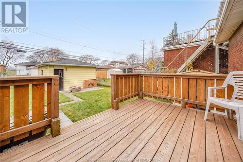 963 Bruce Avenue, Windsor, ON - Outdoor With Deck Patio Veranda