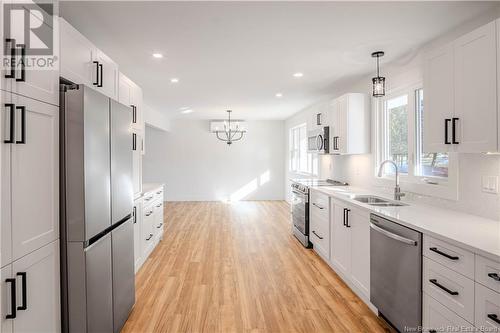 872 Mccavour Drive, Saint John, NB - Indoor Photo Showing Kitchen With Double Sink With Upgraded Kitchen