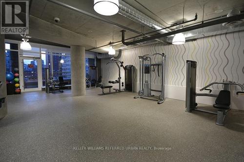 3602 - 21 Widmer Street, Toronto, ON - Indoor Photo Showing Gym Room