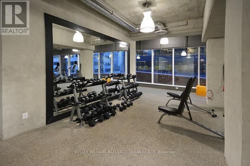 3602 - 21 Widmer Street, Toronto, ON - Indoor Photo Showing Gym Room