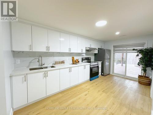 498 Bankside Drive, Kitchener, ON - Indoor Photo Showing Kitchen With Double Sink