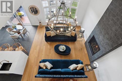 14 Wellers Way, Quinte West, ON - Indoor Photo Showing Living Room With Fireplace