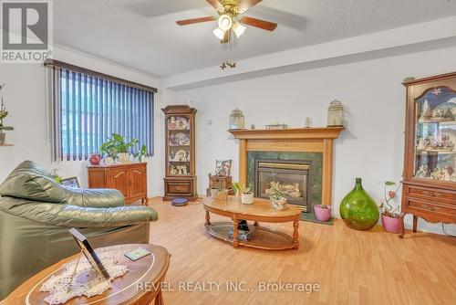 1 Farmstead Crescent, Barrie, ON - Indoor Photo Showing Living Room With Fireplace