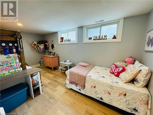 Bedroom featuring light hardwood / wood-style floors - 541 Donald Street, Mattawa, ON - Indoor Photo Showing Bedroom