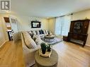 Living room with light hardwood / wood-style floors - 541 Donald Street, Mattawa, ON  - Indoor Photo Showing Living Room 