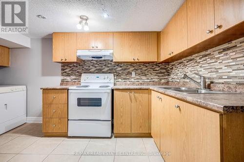 3213 Mcdowell (Basement) Drive, Mississauga, ON - Indoor Photo Showing Kitchen With Double Sink