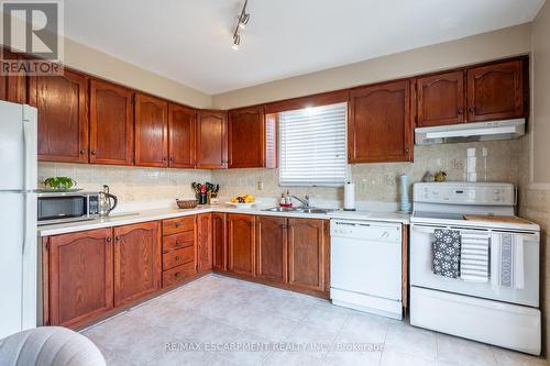 145 Homeside Avenue, Hamilton, ON - Indoor Photo Showing Kitchen With Double Sink