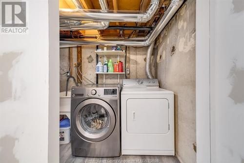 6242 Rose-Ville Garden Drive Unit# 547, Windsor, ON - Indoor Photo Showing Laundry Room