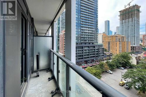 832 - 251 Jarvis Street, Toronto, ON - Outdoor With Balcony