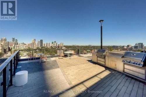 832 - 251 Jarvis Street, Toronto, ON - Outdoor With Deck Patio Veranda With View