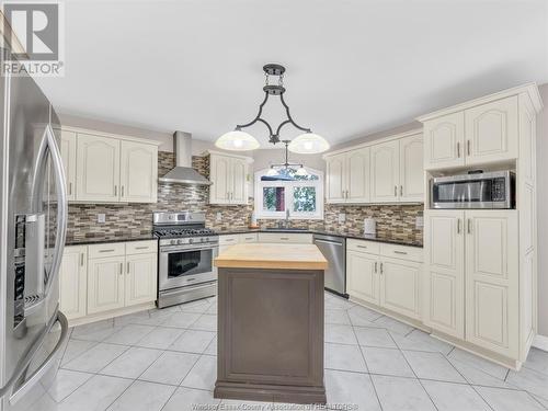 18 Shawnee Court, Leamington, ON - Indoor Photo Showing Kitchen With Upgraded Kitchen