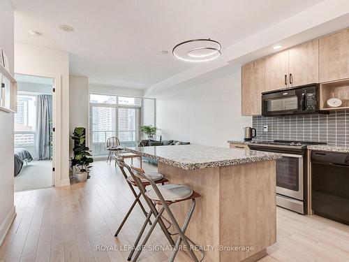 1610-120 Homewood Ave, Toronto, ON - Indoor Photo Showing Kitchen With Upgraded Kitchen