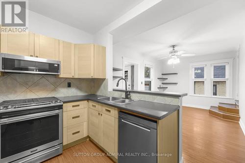 521 St Andrew Street W, Centre Wellington, ON - Indoor Photo Showing Kitchen With Double Sink