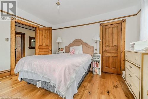 Bedroom featuring light hardwood / wood-style flooring - 3212 Roseville Road, Roseville, ON - Indoor Photo Showing Bedroom