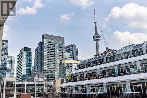 815 - 39 Brant Street, Toronto, ON - Outdoor With Balcony With Facade