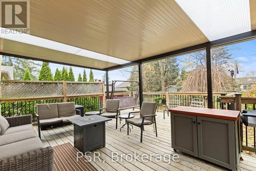 7897 Beaverdams Road, Niagara Falls, ON - Outdoor With Deck Patio Veranda With Exterior