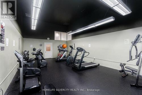 1512 - 5 Lisa Street, Brampton, ON - Indoor Photo Showing Gym Room