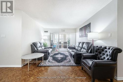 1512 - 5 Lisa Street, Brampton, ON - Indoor Photo Showing Living Room