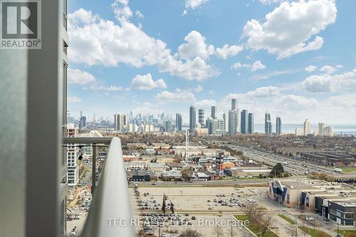 2108 - 17 Zorra Street, Toronto (Islington-City Centre West), ON - Outdoor With Balcony With View