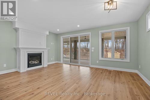 Lot 2 Anchor Road, Thorold (561 - Port Robinson), ON - Indoor Photo Showing Living Room With Fireplace