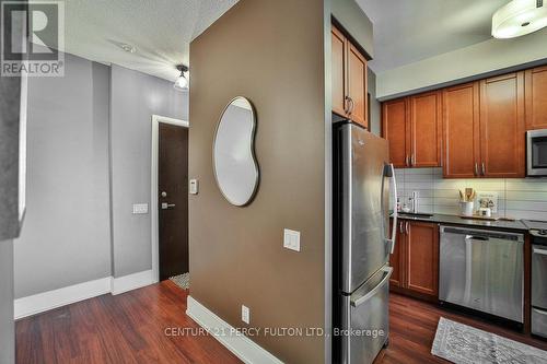 2405 - 15 Viking Lane N, Toronto, ON - Indoor Photo Showing Kitchen With Stainless Steel Kitchen