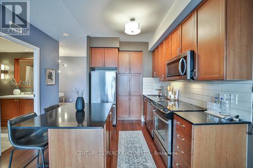 2405 - 15 Viking Lane N, Toronto, ON - Indoor Photo Showing Kitchen With Stainless Steel Kitchen