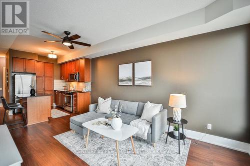 2405 - 15 Viking Lane N, Toronto, ON - Indoor Photo Showing Living Room