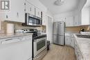 35 Hawkes Avenue, Regina, SK  - Indoor Photo Showing Kitchen With Double Sink 