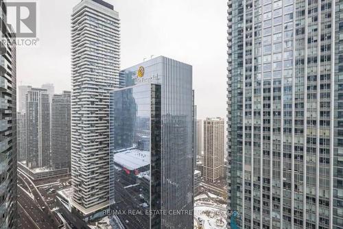 3711 - 12 York Street, Toronto, ON - Outdoor With Facade