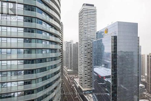 3711 - 12 York Street, Toronto, ON - Outdoor With Facade