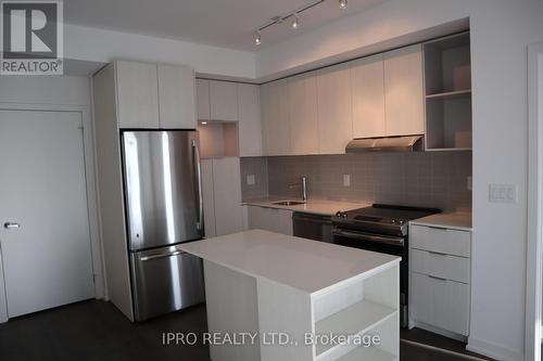 1119 - 2520 Eglinton Avenue W, Mississauga, ON - Indoor Photo Showing Kitchen With Stainless Steel Kitchen