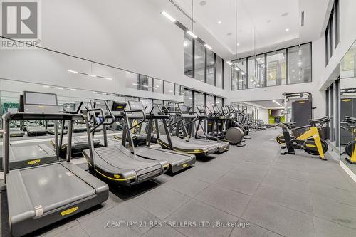 619 - 158 Front Street E, Toronto, ON - Indoor Photo Showing Gym Room