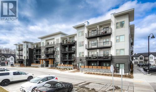 416 - 110 Fergus Avenue, Kitchener, ON - Outdoor With Facade