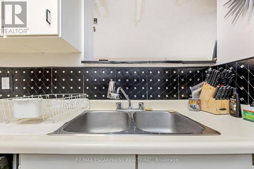 302 - 10 Ajax Street, Guelph, ON - Indoor Photo Showing Kitchen With Double Sink