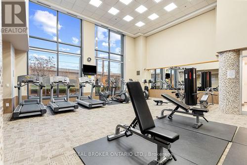 1614 - 2083 Lake Shore Boulevard W, Toronto, ON - Indoor Photo Showing Gym Room