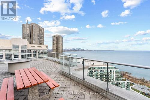 1614 - 2083 Lake Shore Boulevard W, Toronto, ON - Outdoor With Body Of Water With Balcony With View