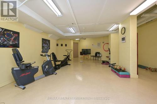 601 - 10 Dayspring Circle, Brampton, ON - Indoor Photo Showing Gym Room