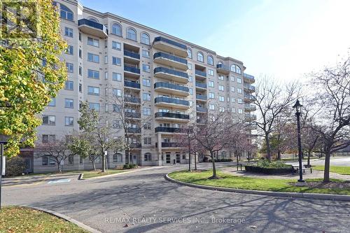 601 - 10 Dayspring Circle, Brampton, ON - Outdoor With Balcony With Facade