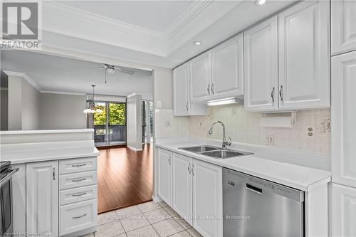 503 - 5090 Pinedale Avenue, Burlington, ON - Indoor Photo Showing Kitchen With Double Sink