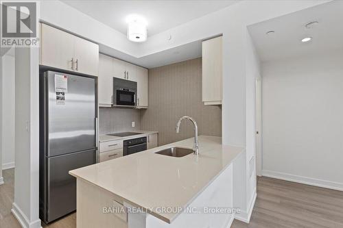 301 - 6 Eva Road, Toronto, ON - Indoor Photo Showing Kitchen With Upgraded Kitchen